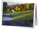 Mountain Road Note Cards